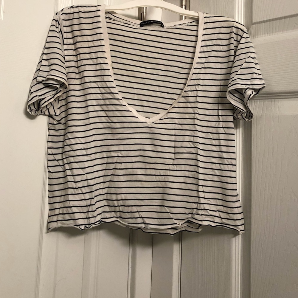 BRANDY MELVILLE CROPPED TEE